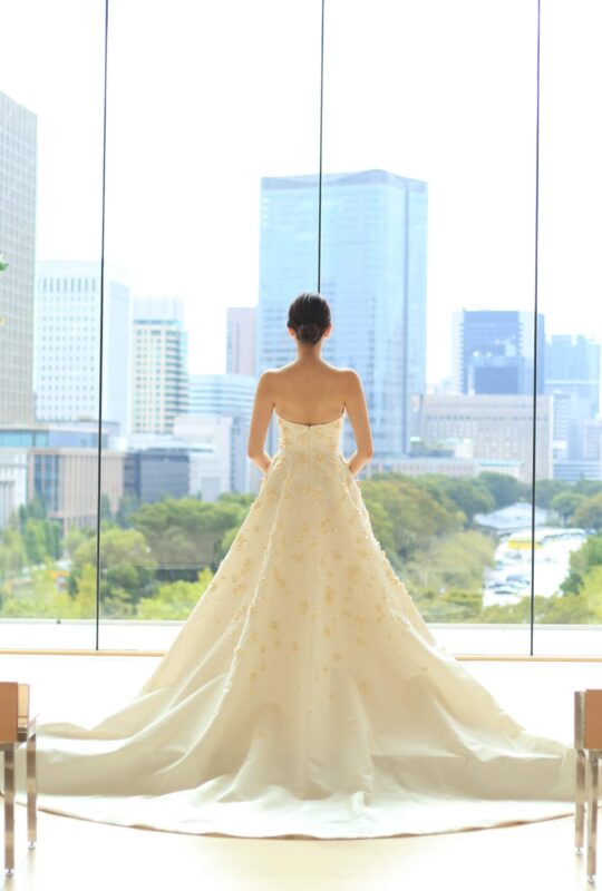 ウェディングドレスのご紹介～CAROLINA HERRERA（キャロリーナ・ヘレラ）Fiona～ at パレスホテル東京