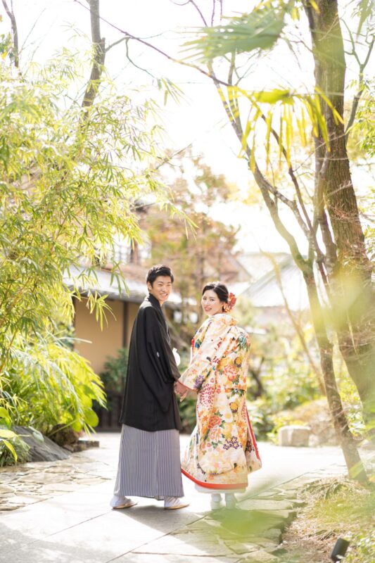 Photo Shooting Report at THE SODOH HIGASHIYAMA KYOTO(ザ ソウドウ ヒガシヤマ キョウト）～色打掛～FEB.2020