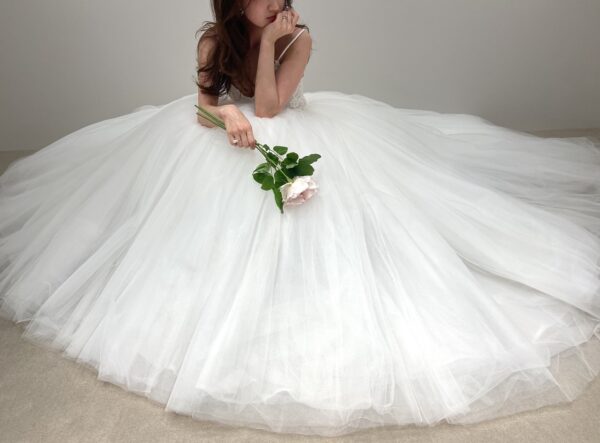 ウェディングドレスのご紹介～Monique Lhuillier（モニーク・ルイリエ）/Reem Acra（リーム・アクラ）Crazy For You～