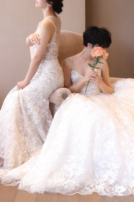 クラシカルな販売ウェディングドレスのご紹介～BLISS Monique Lhuillier (ブリス  モニーク・ルイリエ) ～