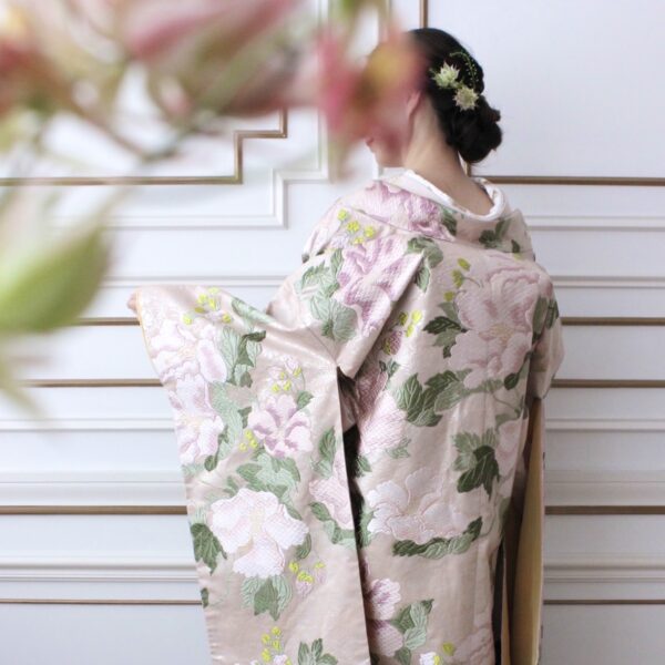 名古屋エリアにおすすめ桃色の色打掛・和装小物～トリート オリジナル着物のご紹介～